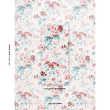 Schumacher Salisbury Chintz Rose Fabric - Eade's Wallpaper