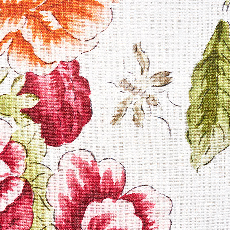 Schumacher Majestic Garden Document Fabric - Eade's Wallpaper