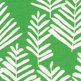 Schumacher Fern Silhouette Green Fabric