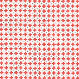 Schumacher Polka Red Fabric - Eade's Wallpaper