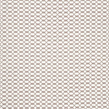 Schumacher Fretwork Flower Chestnut Fabric