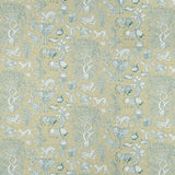 Schumacher Animalia Peacock & Leaf Fabric