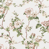 Schumacher Betty Chintz Quiet Pink Fabric