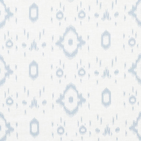 Schumacher Tabitha Orpington Blue Fabric - Eade's Wallpaper