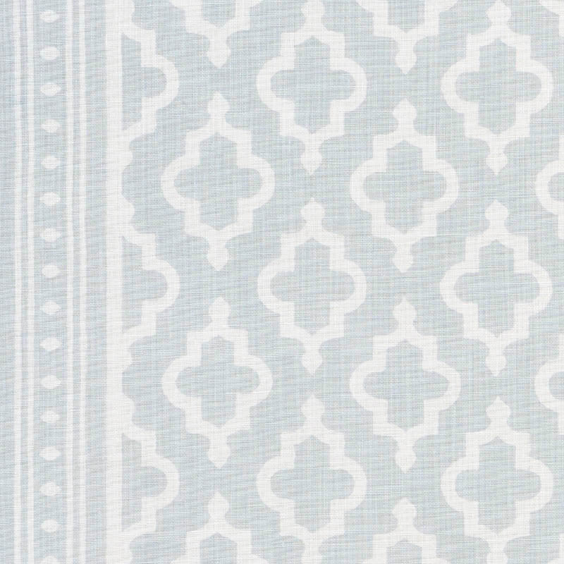 Schumacher Jake Orpington Blue Fabric