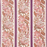 Schumacher Anjou Stripe Rose Fabric
