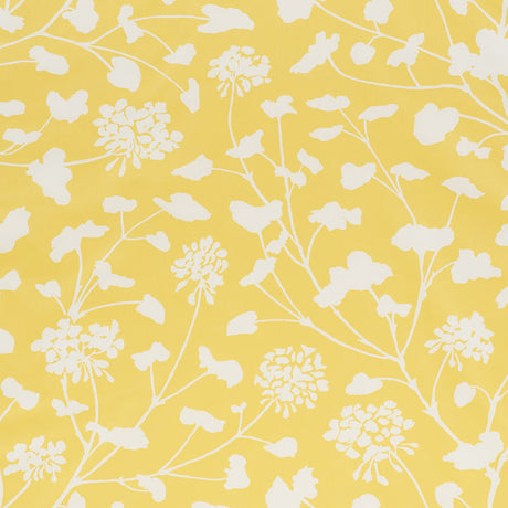 Schumacher Pennick Chintz Yellow Fabric - Eade's Wallpaper