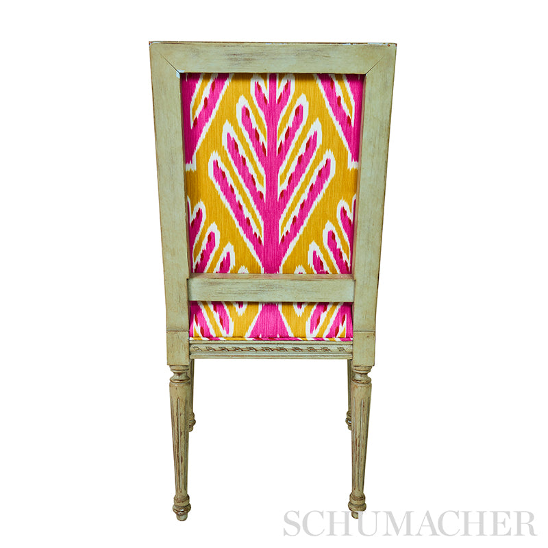 Schumacher Bodhi Tree Yellow & Pink Fabric