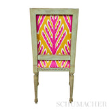 Schumacher Bodhi Tree Yellow & Pink Fabric