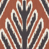 Schumacher Bodhi Tree Brown & Black Fabric