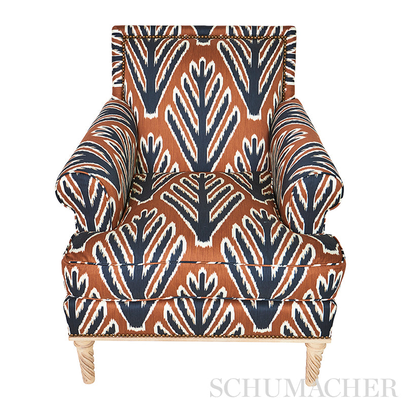 Schumacher Bodhi Tree Brown & Black Fabric