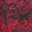 Schumacher Modern Toile Pink & Black Fabric - Eade's Wallpaper