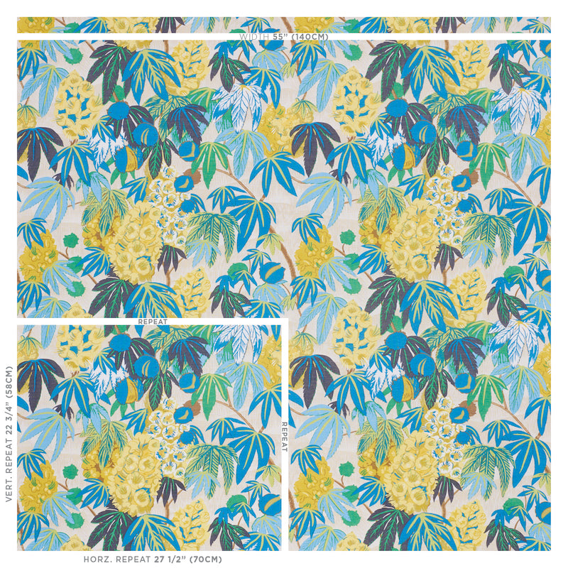 Schumacher Del Lungo Citron Fabric