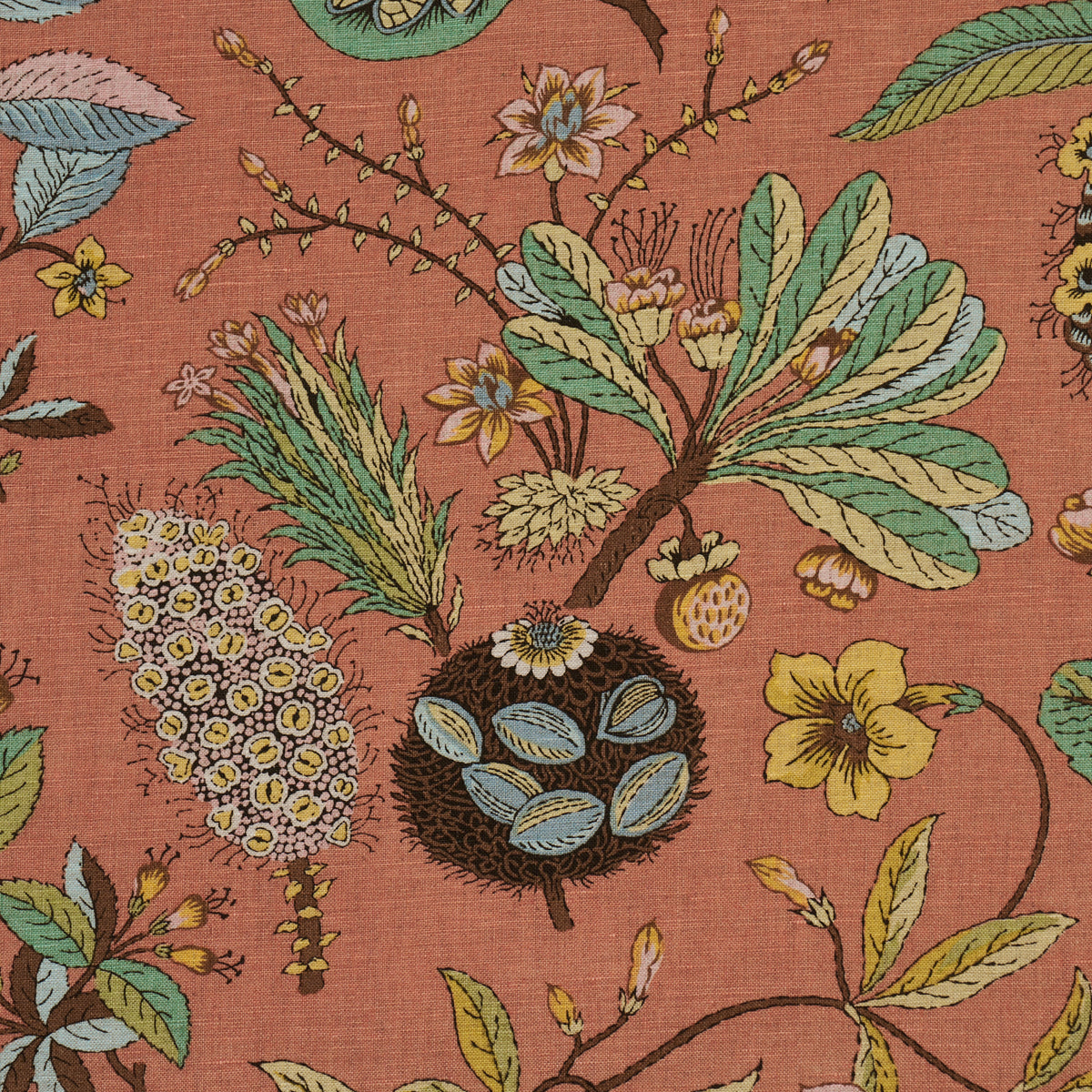 Schumacher 178774 ROCA REDONDA in SPICE Fabric - A LOVE AFFA