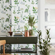 Schumacher 1789 KÃ–KSVÃ„XTER in LEAF Wallpaper - BORÃ…STAPET