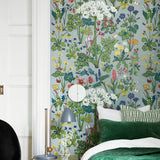 Schumacher Aurora Mural Multi Wallpaper