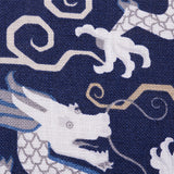 Schumacher 179000 BIXI DRAGON in BLUE Fabric - SCHUMACHER x 