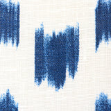Schumacher 179010 IZMIR IKAT in BLUE Fabric - SCHUMACHER x W