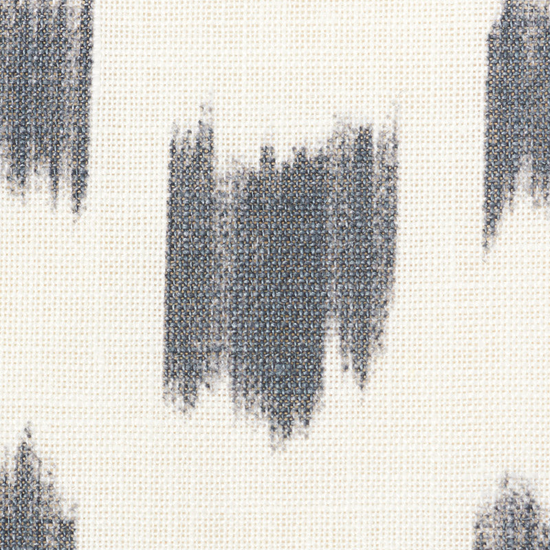 Schumacher 179011 IZMIR IKAT in BLACK Fabric - SCHUMACHER x 