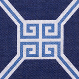 Schumacher 179020 OCTAVIA in BLUE Fabric - SCHUMACHER x WILL