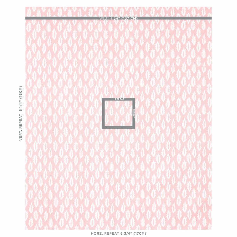 Schumacher Forest Pink Fabric