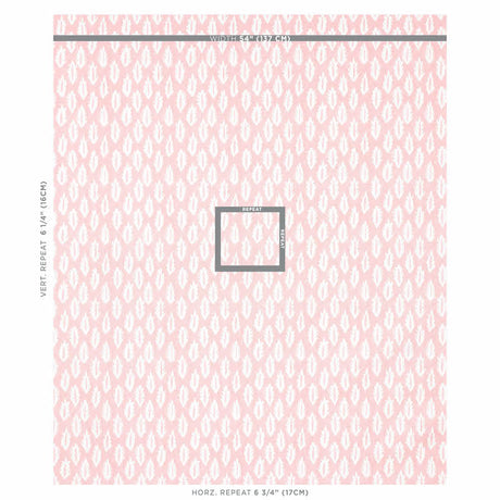 Schumacher Forest Pink Fabric