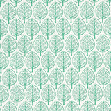 Schumacher Mini Burchettes Sea Glass Fabric - Eade's Wallpaper