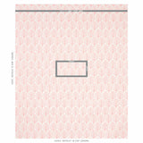 Schumacher Mini Burchettes Pink Fabric - Eade's Wallpaper
