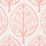 Schumacher Mini Burchettes Pink Fabric - Eade's Wallpaper