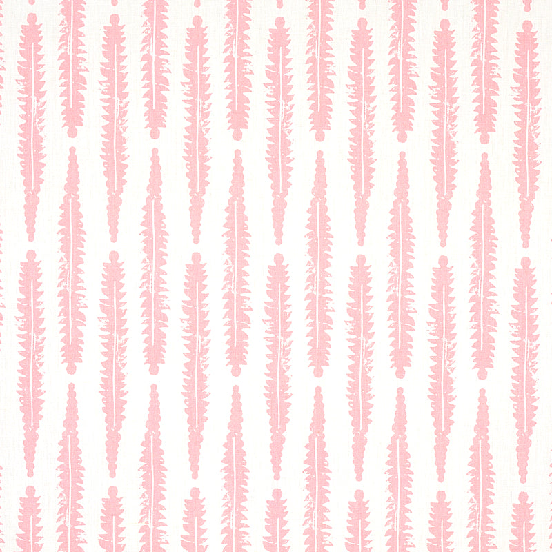 Schumacher Fern Pink Fabric