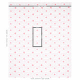 Schumacher Spot & Star Pink Fabric - Eade's Wallpaper