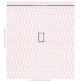 Schumacher Lani Pink Fabric - Eade's Wallpaper