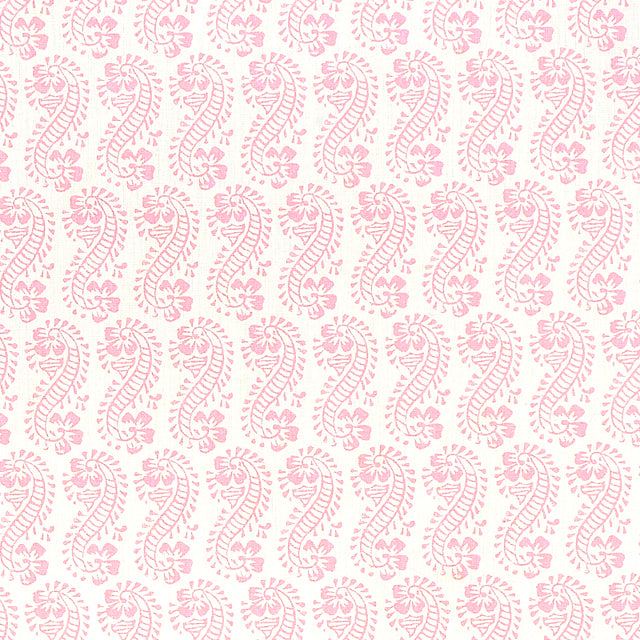 Schumacher Lani Pink Fabric - Eade's Wallpaper