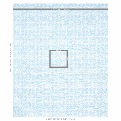 Schumacher Coffee Bean Sky Fabric