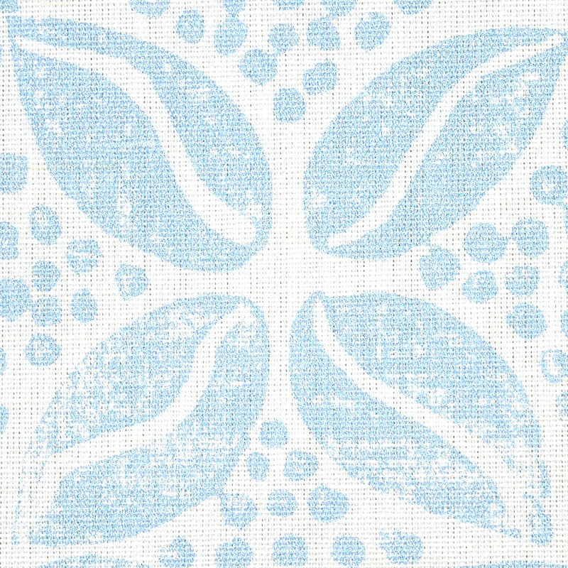 Schumacher Coffee Bean Sky Fabric