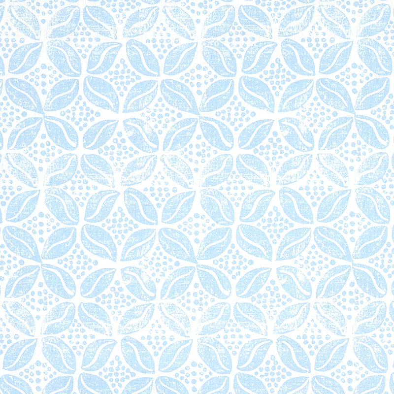 Schumacher Coffee Bean Sky Fabric