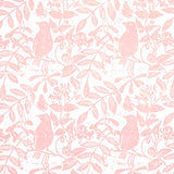 Schumacher Bird & Bee Pink Fabric