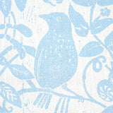 Schumacher Bird & Bee Sky Fabric