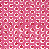 Schumacher Tuk Tuk Hand Block Print Pink Fabric - Eade's Wallpaper