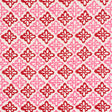 Schumacher Pattee Hand Block Print Pink Fabric - Eade's Wallpaper