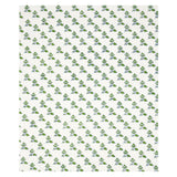 Schumacher Torbay Hand Blocked Print Green Fabric - Eade's Wallpaper