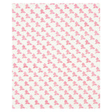 Schumacher Torbay Hand Blocked Print Pink Fabric - Eade's Wallpaper