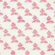 Schumacher Torbay Hand Blocked Print Pink Fabric - Eade's Wallpaper
