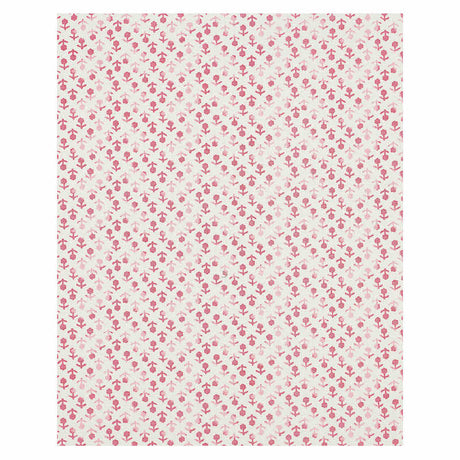 Schumacher Beatriz Handprint Pink Fabric