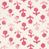 Schumacher Beatriz Handprint Pink Fabric
