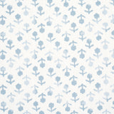 Schumacher Beatriz Handprint Sky Fabric