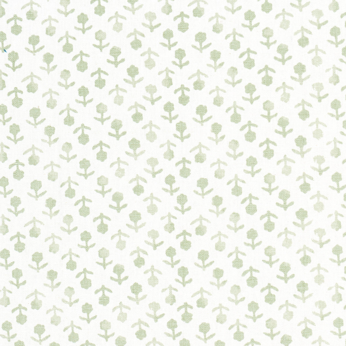 Schumacher Beatriz Handprint Sage Fabric