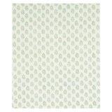 Schumacher Aditi Hand Blocked Print Green Fabric