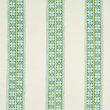 Schumacher Amira Hand Blocked Print Leaf Fabric