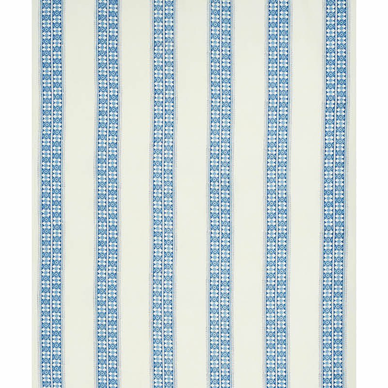 Schumacher Amira Hand Blocked Print  Fabric